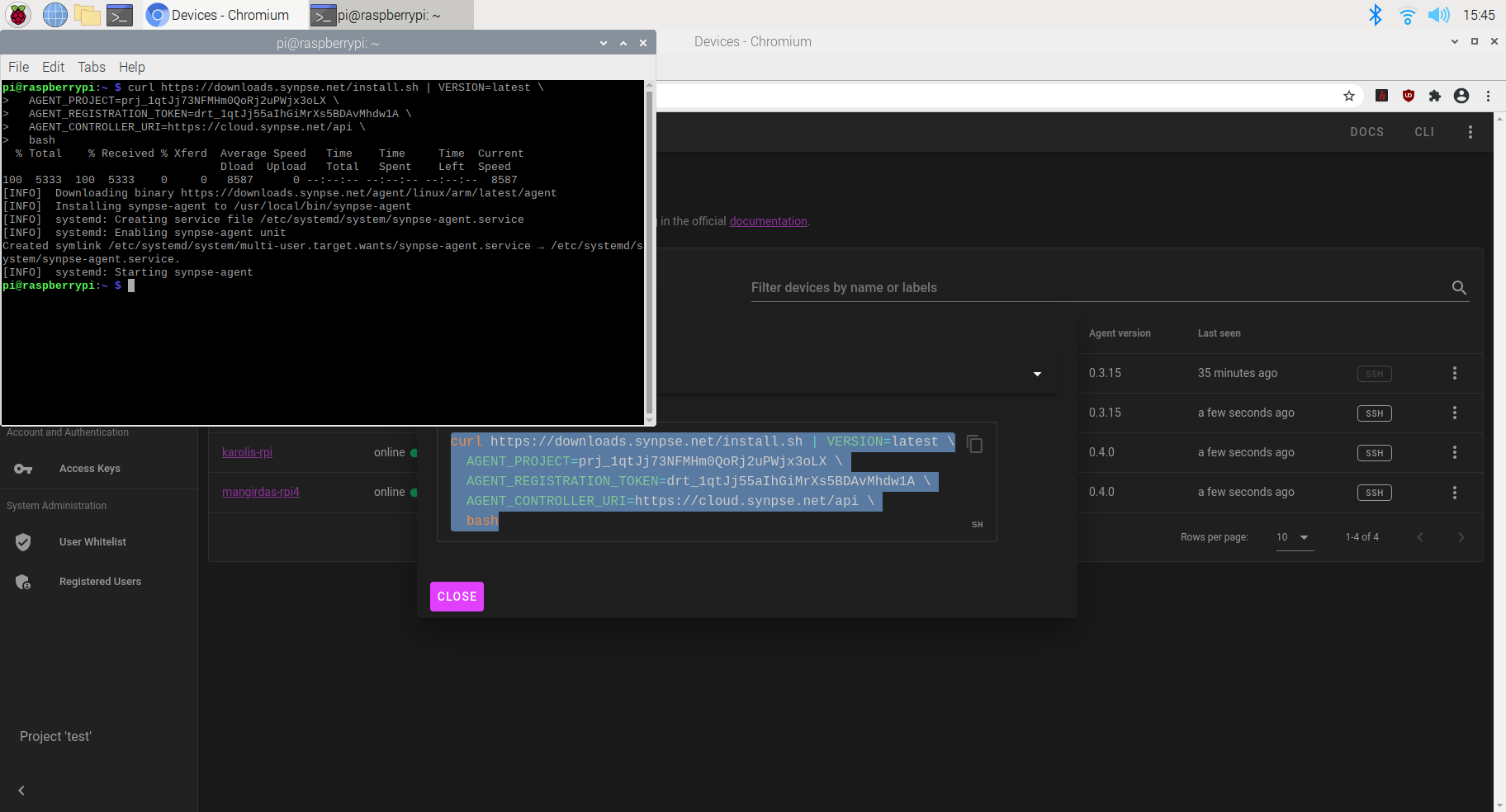 Install synpse